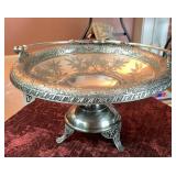 Antique Silver Serving Basket