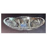 Crystal Oval serving dish