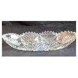 Crystal Oval Dish