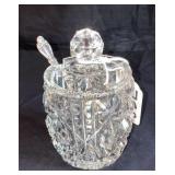 Crystal Sugar Bowl