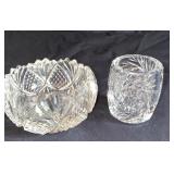 Crystal Bowl & Glass