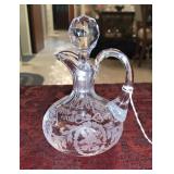 Antique Crystal vinaigrette Jar