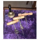 Antique Wine Corkscrews