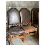 3 Antique Dining Room Chairs
