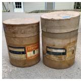 Antique paper Boxes.