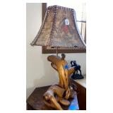 Wood Lamp