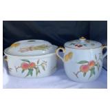 Royal Worcester Porcelain Casserole Dishes
