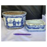 Oriental Garden Pots  Decor