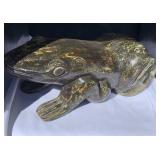 Hand Carved Frog