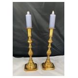 Brass Candelabras