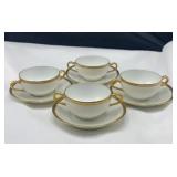Haviland Limoges Soup/ Bouillon bowls