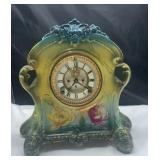 Antique Royal Bonn Porcelain Clock