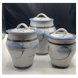 Glazed Canisters