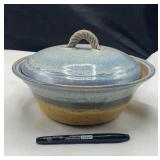 Pottery Casserole Bowl
