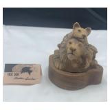 Wood Resin Sculpture