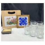 Hand Decorated Hawaiian Tile