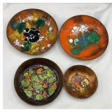Hand Painted Copper Bowls