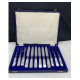 Sterling Silver Fruit Cutlery Set