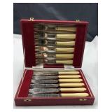 Silver Fruit Cutlery Set