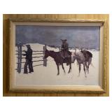 The Fall Of the Cowboy Frederick Remington