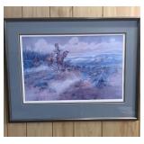 A Dangerous Sport by Charles M. Russell Print