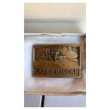 Caterpillar Belt Buckle
