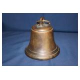 Brass Boat Bell 5" tall 4 3/4" diameter