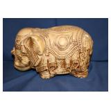 Decorative Elephant 9" long 5" tall (surface