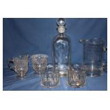 Lot including Casapupo of London decanter,