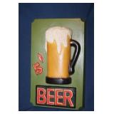 Beer 5c ceramic sign