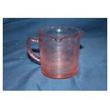 Kelloggs Pink Depression measuring cup