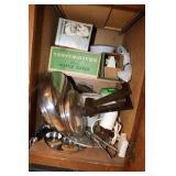 Contents of 7 cabinets including Paul Revere pan,