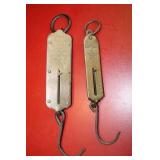 John Chatillon & Sons hanging scale and a B & W