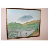 Pair of Oriental pictures