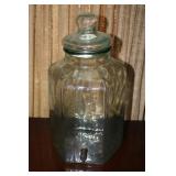 Glass beverage dispenser made in Italy