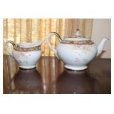 Nagoya Nippon teapot and creamer