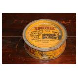 Simoniz furniture automobile polish antique can
