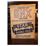 Star double edge blades display