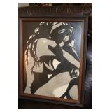 Picture of a nude woman by D.L. T.