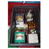 Box lot of Christmas including Hallmark 1985