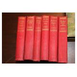 Set of 6 collectible Charles Dickens books