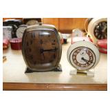 West Clox Baby Ben and Ingraham Pengiun clock