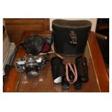 Belmont 10 X 50 binoculars with case  and Minolta