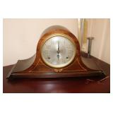 Plymouth mantel clock with key and pendulum and a