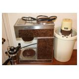 Silex coffee machine, Model 71 ice cream maker,