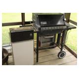 Weber grill, GE compact trash compactor and Sears