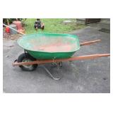 Homeowners 5 cubic feet wheel barrel,  Scotts