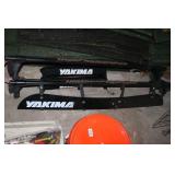 Yakima luggage racks, 3 plastic packing boxes,