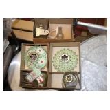 2 Rubicon Love Lites perfume oil lamps and a Joy