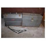 2 metal tool boxes one is Craftsman